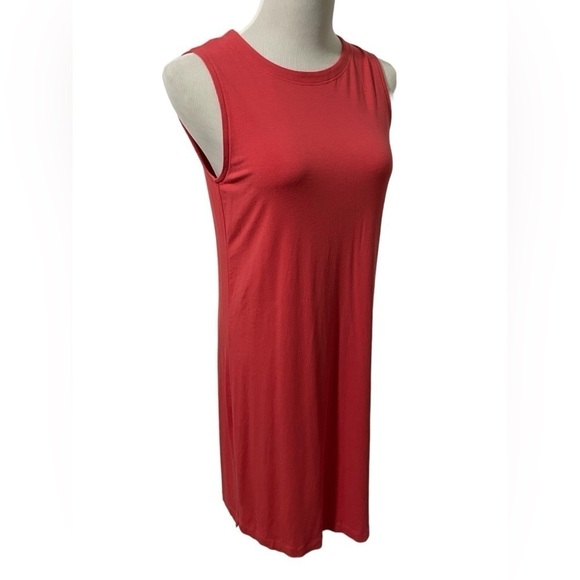 Eileen Fisher Women’s Coral Jersey Tank Dress size XS - Picture 2 of 10